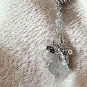 Chandelier vibes lariat style necklace